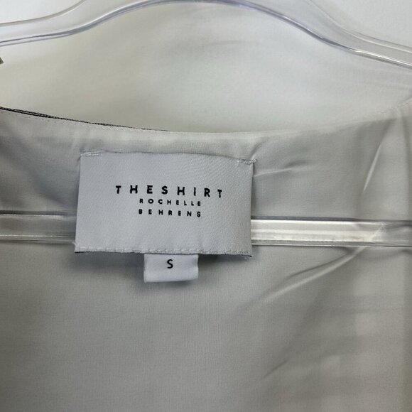 The Shirt Rochelle Behrens Gingham Dress Womens Size Small Tie Waist - Picture 4 of 9